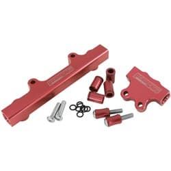 ROTARY FUEL RAIL KIT SERIES 4 & 5. MAZDA RX7 RED GEN 2