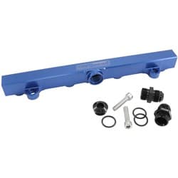 MITSUBISHI 4G63 EVO 4 to 9 FUEL RAIL -10ORB BLUE