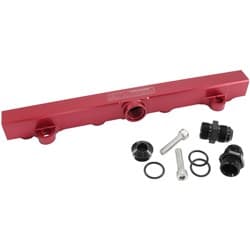 MITSUBISHI 4G63 EVO 4 to 9 FUEL RAIL -10ORB RED