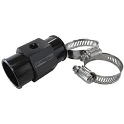 1-1/4" 32mm WATER TEMP HOSE ADAPTER w/ 1/8" NPT GAUGE PORT