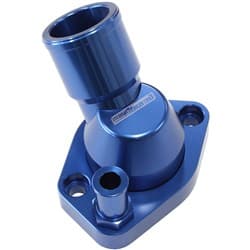 BILLET THERMOSTAT HOUSING BLUEFORD WINDSOR 45 DEG SWIVEL SBF Aeroflow - AF 64-2233