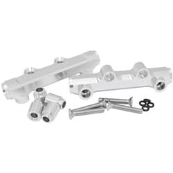 SUBARU EJ20 EJ25 FUEL RAIL SILVER TOP FEED WRX STI XT GT