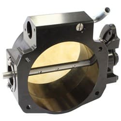GM LS 105MM THROTTLE BODY BLACK USES STD IDLE & TPS