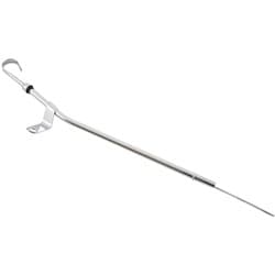 HOLDEN 253 308 V8 DIPSTICK REAR SUMP HQ WB LH UC TORANA CHROME Aeroflow - AF 64-2306C