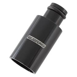 INJECTOR ADAPTER LONG 14MM TO 11MM FUEL RAIL SINGLE PACK BLK