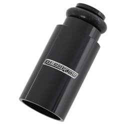 INJECTOR ADAPTER LONG 14MM TO 14MM FUEL RAIL SINGLE PACK BLK