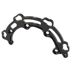 STARTER PLATE FOR BELT GUARD SUIT STD ROOTS BLOWER BLACK