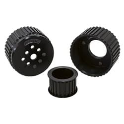 GILMER DRIVE KIT - BLACK CHEV V8 WITH SHORT W/PUMP