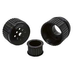 GILMER DRIVE KIT - BLACK CHEV V8 WITH LONG W/PUMP