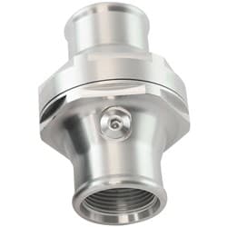 INLINE THERMOSTAT HOUSING 1.50" 38MM HOSE POLISHED