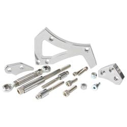 FORD 351C CLEV BILLET POLISHEDALTERNATOR BRACKET D/SIDE MID MNT Aeroflow - AF 64-4000