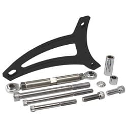 BLACK ALTERNATOR BRACKET 351W AUST DRIVER SIDE