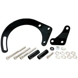 LOW MOUNT ALT BRACKET BLACK S/B CHEV WITH SHORT WATER PUMP