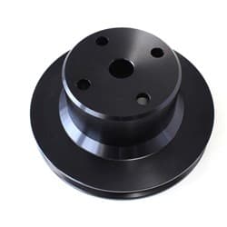 HOLDEN V8 WATER PUMP V PULLEY SUIT VN-ON JUMBO PUMP BLACK