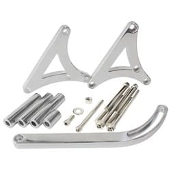 BILLET HOLDEN V8 PASS SIDE MIDALT BRK HQ-WB EAR/LATE ALTERN
