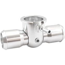 REMOTE RADIATOR HOSE FILLER 1-1/4-20 THREAD 42mm CAP BARB SILVER Aeroflow - AF 64-4039