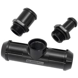 FORD BARRA BA BF FG XR6 HEATERHOSE T PIECE FALCON BLACK