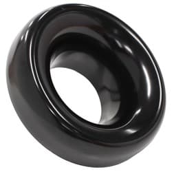 3" bellmouth suit AR60 turbo or intake pipe, 6" O.D Black