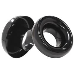 4" bellmouth suit AR70 turbo or intake pipe, 6" O.D Black