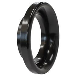 6" bellmouth suit 6" turbo or intake pipe, 8.5" O.D Black