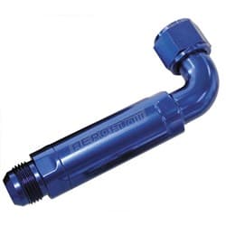 -12AN 90 DEG TO INLINE FILTER FOR USE WITH DRY SUMP PANS