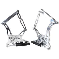 BILLET BONNET HINGE KIT POLISHXR - XY FORD FALCON