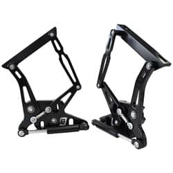 BILLET BONNET HINGE KIT BLACK XR XY FORD FALCON SHINY BLACK