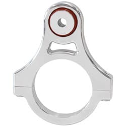 BILLET EXHAUST HANGERS 4" POLISHED WITH SOFT HITEMP BOOT