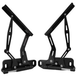 BILLET BONNET HINGE KIT BLACK HQ-WB HOLDEN, LH-UC TORANA new