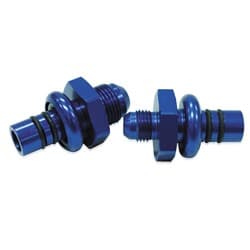 FORD EFI REGULATOR ADAPTER -6AN WITH .435" SHANK BLUE