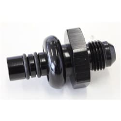 FORD EFI REGULATOR ADAPTER -6AN WITH .435" SHANK BLACK