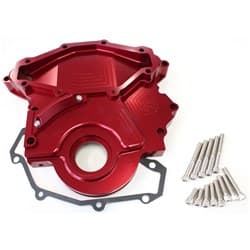HOLDEN 304 308 BILLET TIMING COVER ACCEPTS MECH FUEL PUMP