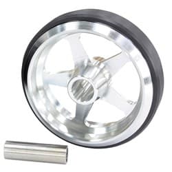 BILLET WHEELIE BAR WHEEL 10000ft/lbs load 3/8-1/2 SLEEV