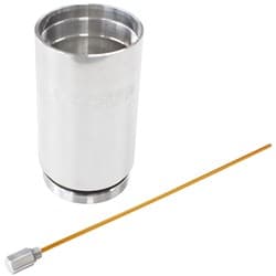 UNIVERSAL CATCH CAN EXTENSION AIR/OIL SEPARATOR DIESEL SILVE