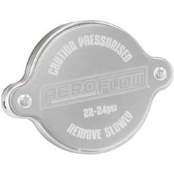 RADIATOR CAP 32MM SILVER 23PSI1.58 BAR 158 KPA SMALL S/S