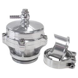 50mm BLOW OFF VALVE POLISHED FINISH V-BAND WELD-ON FLANGE