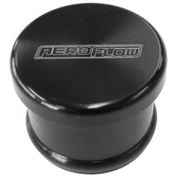 BLOCK OFF PLUG 30MM BLACK FOR BLOW OFF VALVE