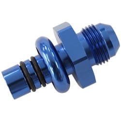 FORD EFI REGULATOR ADAPTER -8AN WITH .550" SHANK BLUE
