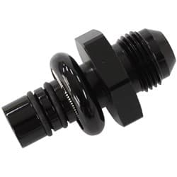 FORD EFI REGULATOR ADAPTER -8AN WITH .550" SHANK BLACK