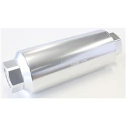 AEROFLOW PRO FILTER 60 MICRON SILVER FEMALE -12 ORB 2.4" x7"