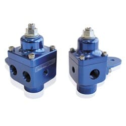 2 PORT FUEL PRESSURE REGULATORBLUE 750+ HP @ 4-12 PSI