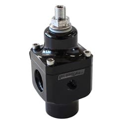 2 PORT FUEL PRESSURE REGULATORBLACK 750+ HP @ 4-12 PSI
