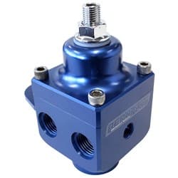 4 PORT FUEL PRESSURE REGULATORBLUE CARB 1600+ HP 4-12PSI