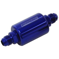 AEROFLOW FILTER 40 MICRON BLUE -6AN 1.25" x 3" NOTES