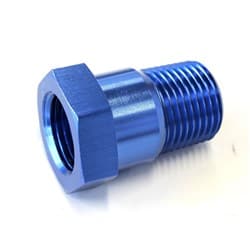 TEMPERATURE PROBE ADAPTER BLUE 3/8" MALE 5/8" FEMALE