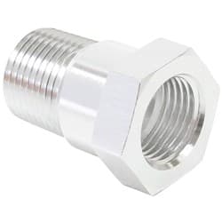 TEMPERATURE PROBE ADAPTER SILVER 3/8" MALE 5/8" FEMALE
