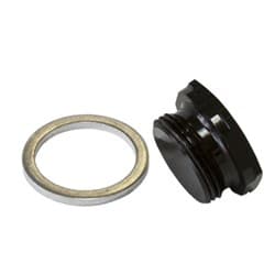 HOLLEY INLET BOWL BLANK PLUG BLACK 7/8" X 20 PLUG / BLANK