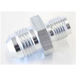 Adaptor 7/16 X 24 Inverted seat to -06 Silver