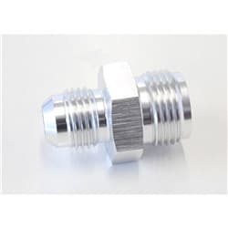 Adaptor 11/16 X 18 Inverted seat to -06 Silver