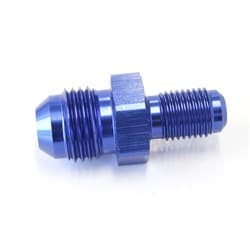 3/8"-24 DUAL SEAT FLARE -6AN BLUE ALSO CAN BE WASHER SEAL